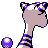 Ampharos shiny back-facing sprite from Pokémon Crystal