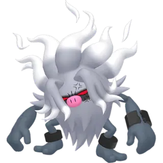Annihilape front-facing sprite from Legends Za