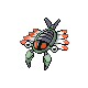Anorith front-facing sprite from Pokémon Pearl