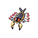 Anorith shiny front-facing sprite from Pokémon Pearl