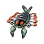 Anorith front-facing sprite from Pokémon Emerald