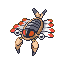 Anorith shiny front-facing sprite from Pokémon Emerald