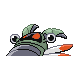 Anorith back-facing sprite from Pokémon SoulSilver