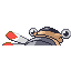 Anorith shiny back-facing sprite from Pokémon Ruby