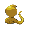Arbok shiny back-facing sprite from Pokémon Black 2