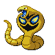 Arbok shiny front-facing sprite from Pokémon Pearl