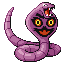 Arbok front-facing sprite from Pokémon Emerald