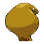 Arbok shiny back-facing sprite from Pokémon FireRed