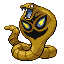 Arbok shiny front-facing sprite from Pokémon FireRed