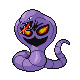 Arbok front-facing sprite from Pokémon HeartGold