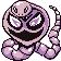 Arbok front-facing sprite from Pokémon Red