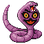 Arbok front-facing sprite from Pokémon Sapphire