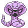 Arbok front-facing sprite from Pokémon Yellow
