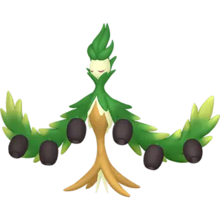 Arboliva shiny front-facing sprite from Pokémon Scarlet