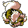 Arcanine shiny front-facing sprite from Pokémon Gold