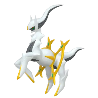 Arceus front-facing sprite from Pokémon Legends: Arceus