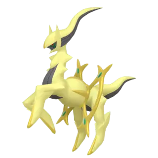 Arceus shiny front-facing sprite from Pokémon Legends: Arceus