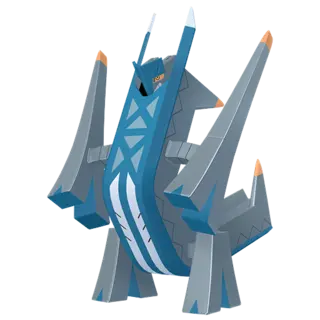 Archaludon shiny front-facing sprite from Pokémon Scarlet/Violet: The Indigo Disk