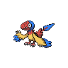 Archen front-facing sprite from Pokémon Black 2