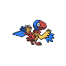 Archen back-facing sprite from Pokémon Black