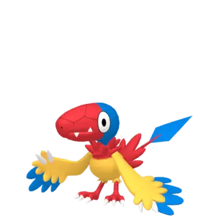 Archen front-facing sprite from Pokémon Ultra Moon