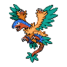 Archeops shiny front-facing sprite from Pokémon White