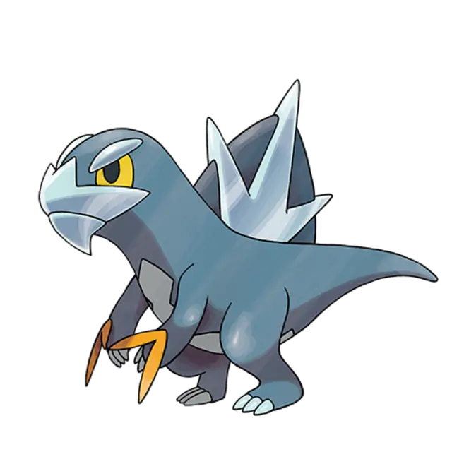 Arctibax, the Ice Fin Pokémon — Dragon/Ice-type Pokémon official artwork