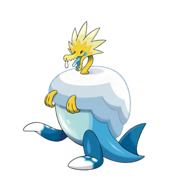 Arctozolt, the Fossil Pokémon — Electric/Ice-type Pokémon official artwork