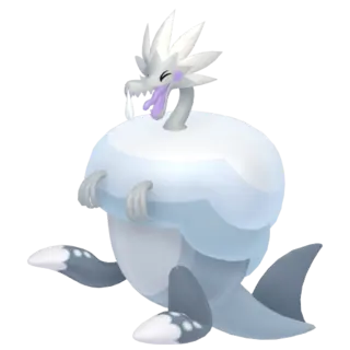 Arctozolt shiny front-facing sprite from Pokémon Sword