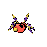 Ariados back-facing sprite from Pokémon Black 2