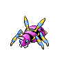 Ariados shiny front-facing sprite from Pokémon White