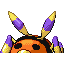 Ariados back-facing sprite from Pokémon Sapphire