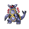 Armaldo front-facing sprite from Pokémon Black