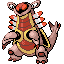 Armaldo shiny front-facing sprite from Pokémon Emerald