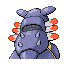 Armaldo back-facing sprite from Pokémon Ruby