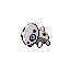 Aron front-facing sprite from Pokémon Emerald