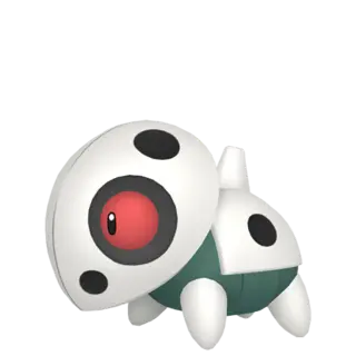 Aron shiny front-facing sprite from The Crown Tundra