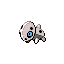 Aron front-facing sprite from Pokémon Sapphire