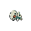 Aron shiny front-facing sprite from Pokémon Sapphire