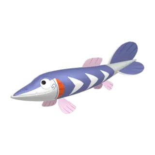 Arrokuda shiny front-facing sprite from Pokémon Shield