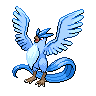 Articuno shiny front-facing sprite from Pokémon White 2