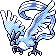 Articuno shiny front-facing sprite from Pokémon Crystal