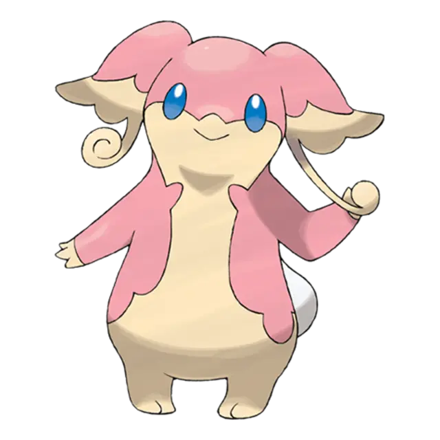 Audino, the Hearing Pokémon — Normal-type Pokémon official artwork