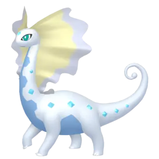 Aurorus shiny front-facing sprite from Pokémon Shield