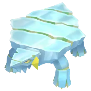 Avalugg shiny front-facing sprite from Pokémon Y