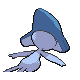 Azelf back-facing sprite from Pokémon Diamond