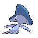 Azelf back-facing sprite from Pokémon Platinum