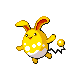 Azumarill shiny front-facing sprite from Pokémon Diamond