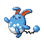 Azumarill front-facing sprite from Pokémon Emerald
