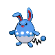 Azumarill front-facing sprite from Pokémon SoulSilver